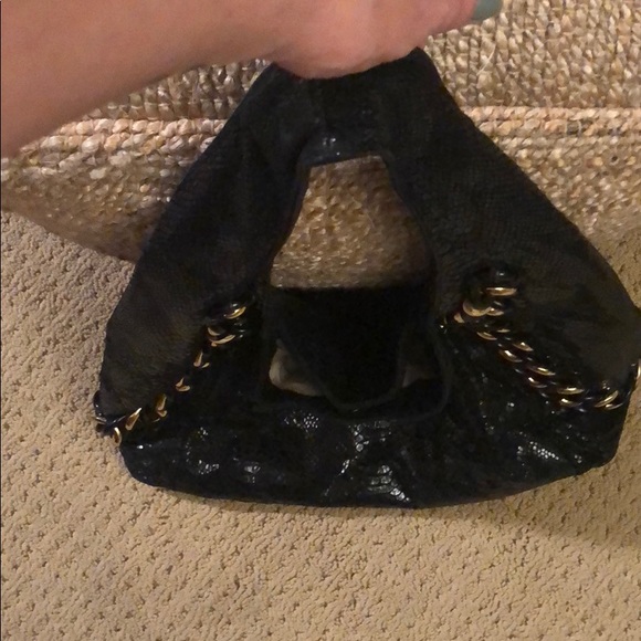 RARE Michael Kors Snake & Chain Link Hobo Bag! - Picture 8 of 8